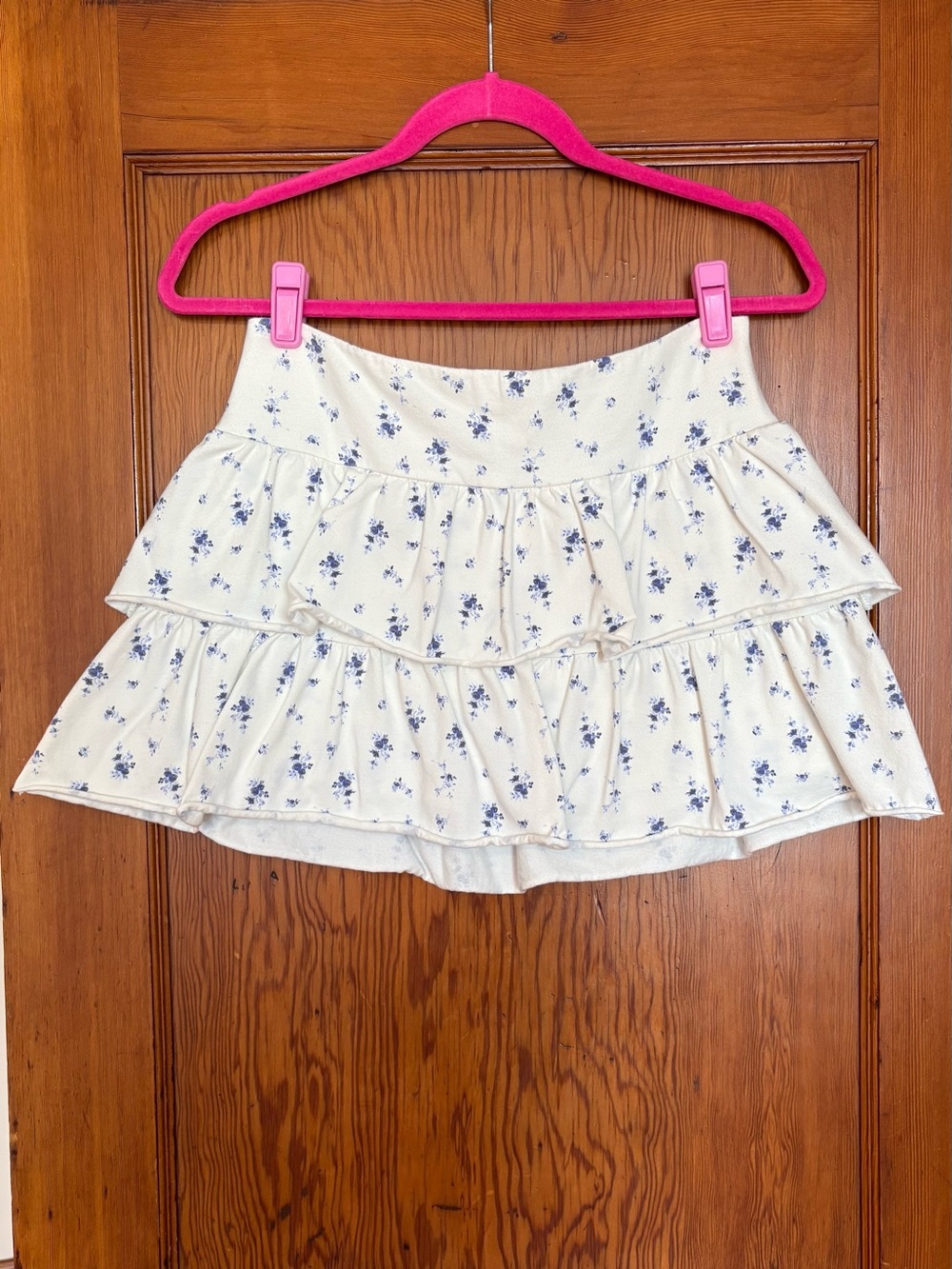 Women's Floral Tiered Mini Skort